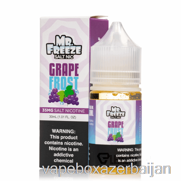 E-Juice Vape Grape Frost - Mr Freeze Salts - 30mL 50mg